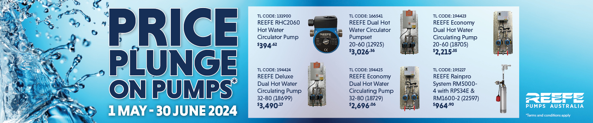 Reefe Pumps Price Plunge Promotion